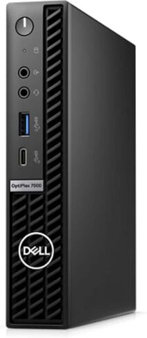 Dell Optiplex 7000 Micro Desktop (2022) | CORE I7-12700T - محرك أقراص صلبة 512GB SSD - ذاكرة الوصول العشوائي 16 جيجابايت | 12 نوى @ 4.7 جيجاهرتز وين 11 برو بلاك (متجدد) in Kuwait