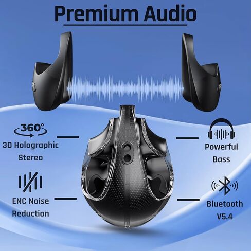 Awaze X15 (PRO AI Edition) Wireless Bluetooth Earbuds - Premium Quality Wireless Earphones with Bluetooth Technology for Ultimate Listening Experience in Saudi Arabia