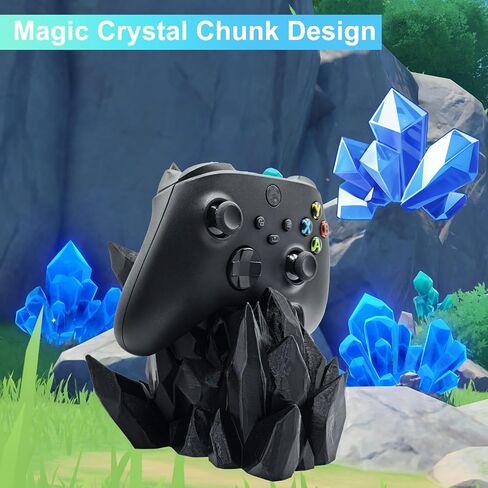 حامل وحدة تحكم الألعاب لأجهزة Xbox ، حامل وحدة تحكم ثلاثية الأبعاد ، حامل وحدة تحكم Switch PS5 PS4 ، إكسسوارات غرفة اللعبة ، ديكور المنزل ، منظمو المكتب أشياء ألعاب (أسود) in Saudi Arabia