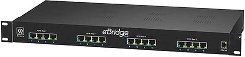 Altronix Ebridge16pcrx Poe Extender ، 8-1/2 "D X 19-1/8" W ، Black in Saudi Arabia