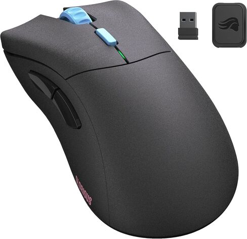 MODEL GOMRIOUS D FORGE LIMITED EDITION Black Gaming Mouse Wireless ، وملحقات ألعاب الكمبيوتر الشخصي ، و Gamer Mouse ، و Superlight 58G ، و 6 أزرار قابلة للبرمجة ، وعمر بطارية 80 ساعة ، ومستشعر 19 كيلو ، قابلة لإعادة الشحن (متجدد) in Kuwait