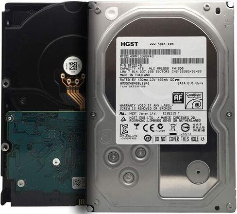 HGST MegaScale DC 4000.B HMS5C4040BLE641 4TB Coolspin 64MB Cache SATA 6.0Gb/s 3.5in Internal Hard Drive (for NAS, Surveillance Storage) (Renewed) in Saudi Arabia