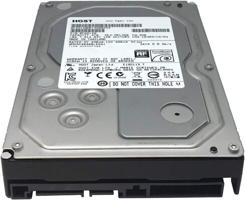 HGST MegaScale DC 4000.B HMS5C4040BLE641 4TB Coolspin 64MB Cache SATA 6.0Gb/s 3.5in Internal Hard Drive (for NAS, Surveillance Storage) (Renewed) in Saudi Arabia