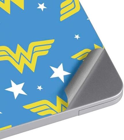 Skinit Decal Laptop Skin Compatible with MacBook Air 13in M4 (2025) - Officially Licensed DC Comics Wonder Woman Ready to Fight Design in Saudi Arabia