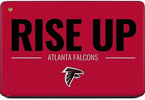 Skinit Decal Laptop Skin Compatible with Chromebook 14 G5 - Officially Licensed NFL Atlanta Falcons Team Motto Design in Saudi Arabia