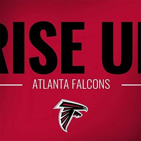 Skinit Decal Laptop Skin Compatible with Chromebook 14 G5 - Officially Licensed NFL Atlanta Falcons Team Motto Design in Saudi Arabia