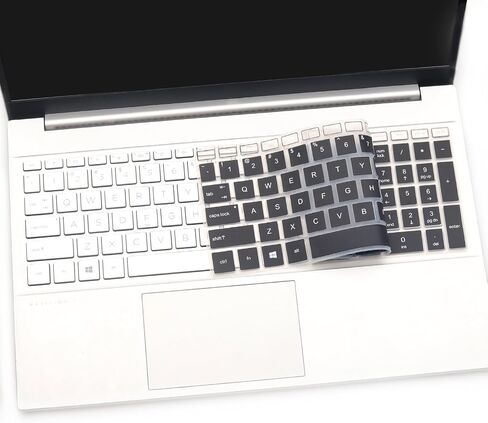 Keyboard Cover for 15.6" HP Laptop 15-fc 15-fd 15t-fd 15z-fc 15-fc0399nr/0099nr, HP Pavilion 15 15-eg/eh/er 15t-eg200/eg300 15z-eh300, HP Pavilion 17z 17z-cp000 17z-ca200 17-cn 17-cp Series-Clear in Kuwait