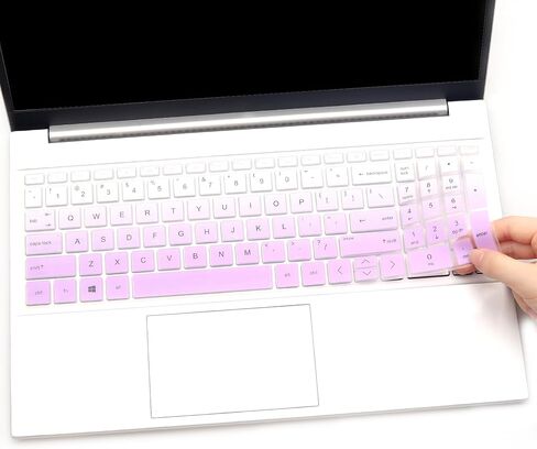 Keyboard Cover for 15.6" HP Laptop 15-fc 15-fd 15t-fd 15z-fc 15-fc0399nr/0099nr, HP Pavilion 15 15-eg/eh/er 15t-eg200/eg300 15z-eh300, HP Pavilion 17z 17z-cp000 17z-ca200 17-cn 17-cp Series-Clear in Kuwait