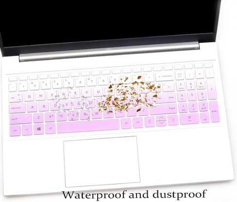 Keyboard Cover for 15.6" HP Laptop 15-fc 15-fd 15t-fd 15z-fc 15-fc0399nr/0099nr, HP Pavilion 15 15-eg/eh/er 15t-eg200/eg300 15z-eh300, HP Pavilion 17z 17z-cp000 17z-ca200 17-cn 17-cp Series-Clear in Kuwait