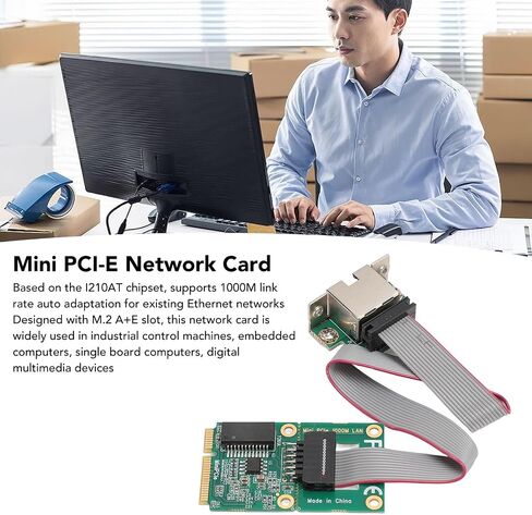 بطاقة Mini PCI Express ، بطاقة Pin Gigabit المنفذ I210AT Chip Mini PCIe ، بطاقة توسيع محول RJ45 لـ 7/Server 2012/Server2008 والمزيد من الأنظمة in Saudi Arabia
