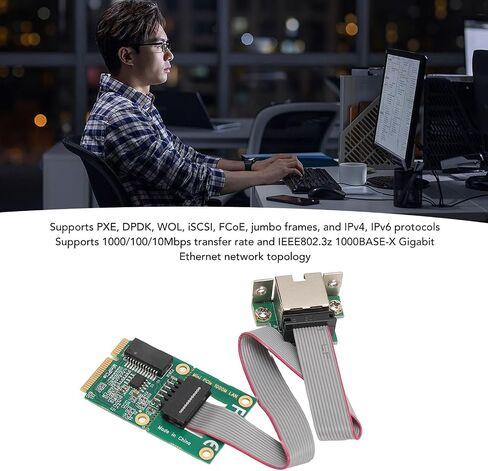 بطاقة Mini PCI Express ، بطاقة Pin Gigabit المنفذ I210AT Chip Mini PCIe ، بطاقة توسيع محول RJ45 لـ 7/Server 2012/Server2008 والمزيد من الأنظمة in Saudi Arabia