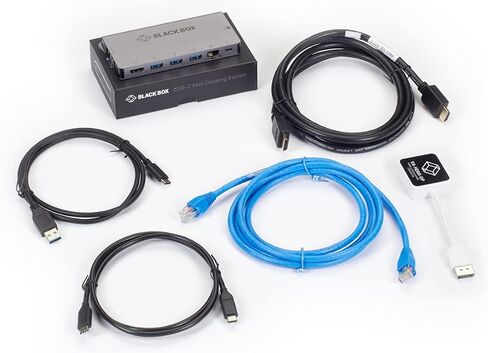 Box Box KVXLCHF -100 KVM Console/Extender - 1 كمبيوتر (أجهزة كمبيوتر) - 1 مستخدم (مستخدمين) محليين - 32808.40 قدم - 4K - 3840 × 2160 الحد الأقصى للفيديو دقة - 5 × USB - 3 X HDMI - Rack -Mountable - 1U - TAA - TAA - TAA in Saudi Arabia