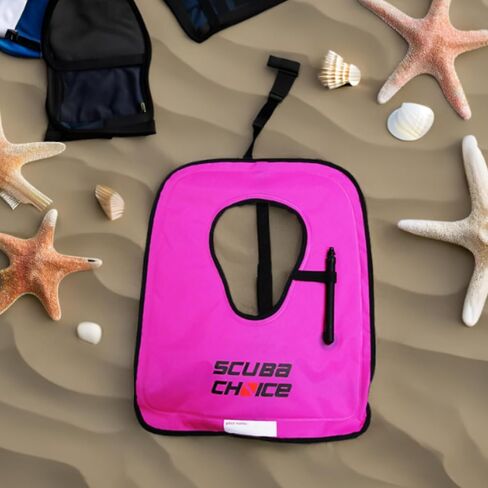 سكوبا تشويس سترة غوص/غطس للبالغين مع صندوق اسم، مقاس XL، ارجواني in Kuwait