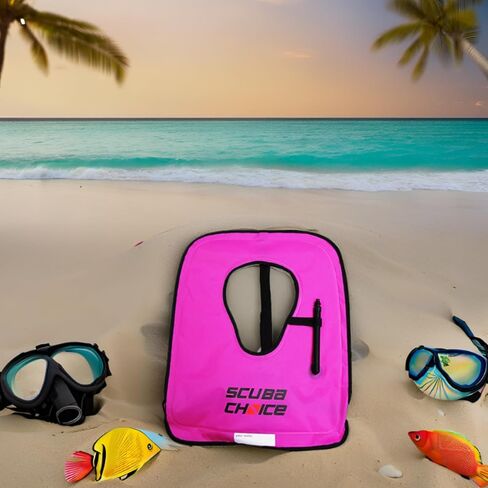 سكوبا تشويس سترة غوص/غطس للبالغين مع صندوق اسم، مقاس XL، ارجواني in Kuwait