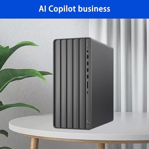 HP Envy AI Copilot Pro Business Desktop ، Intel Core I7-14700 ، NVIDIA GEFORCE RTX 3050 ، 32GB RAM ، 1TB SSD ، RJ45 ، WI-FI 6 ، Windows 11 Pro ، Black ، مع ADATA 512GB Bundle SSD SSD SSD SSD in Kuwait