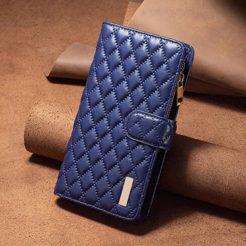 Asuwish Phone Case for Samsung Galaxy A16 5G/4G Wallet Wallet مع واقي شاشة زجاجي مقسى وحامل بطاقة الائتمان الائتمانية من الجلد Rubber A 16A SM-A166U Women Girls Pink in Kuwait