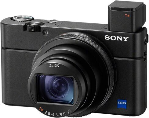 Sony Cyber-Shot RX100 VII RX100M7 4K Digital Camera DSC-RX100M7G Vlogging Shooting Grip Bundle with Sony VCT-SGR1 Grip Tripod + Triple Battery + 64GB Memory Card + Deco Gear Case and Kit Accessories in Saudi Arabia