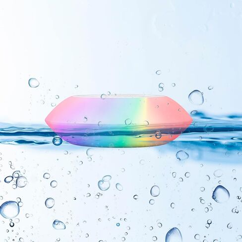 مكبرات صوت Bluetooth ذات الأضواء الملونة - مكبر صوت محمول IPX7 مقاوم للماء مع 8 أوضاع - ميكروفون مضمّن صوت استريو لاستريو خالية من اليدين. in Saudi Arabia
