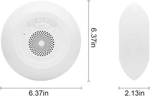 مكبرات صوت Bluetooth ذات الأضواء الملونة - مكبر صوت محمول IPX7 مقاوم للماء مع 8 أوضاع - ميكروفون مضمّن صوت استريو لاستريو خالية من اليدين. in Saudi Arabia
