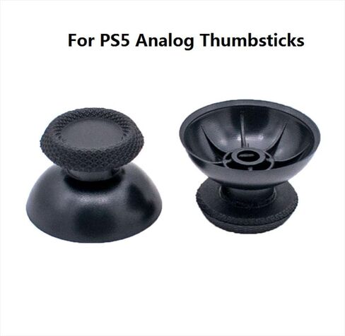 2Pcs/Set Thumb Stick Grip Cap Analog Joystick for PS5 Controller Thumbstick Caps (2pcs) in Saudi Arabia