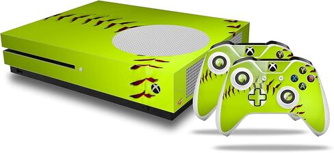 لف شارات فينيل الجلد التفاف متوافق مع وحدة التحكم في Xbox One S ووحدات التحكم - الكرة اللينة in Kuwait
