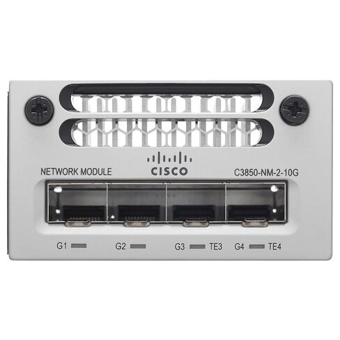 Cisco C3850-NM-2-10G C3850 4 X GB ETH, 2 X 10GGB ETH Module - New Open Box in Kuwait