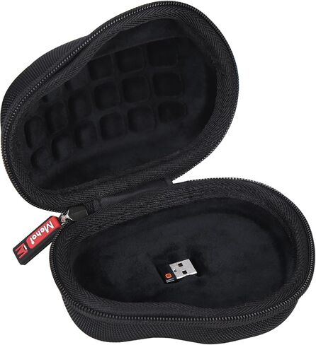 Mchoi Hard Portable Case Fits for Logitech MX Master 3 / Master 3S / MX Master 2S Wireless Mouse, Case Only, Black in Saudi Arabia