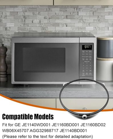 حلقة القرص الساتلية الميكروويف ملائمة لـ GE LG 9.25 بوصة ميكروويف فرن استبدال WB06X45707 AGG32988717 JE1140BD001 in Kuwait