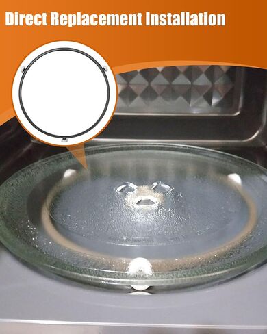 حلقة القرص الساتلية الميكروويف ملائمة لـ GE LG 9.25 بوصة ميكروويف فرن استبدال WB06X45707 AGG32988717 JE1140BD001 in Kuwait