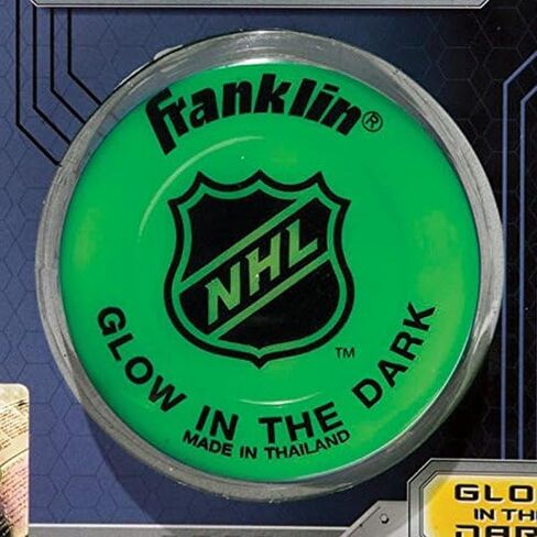 Franklin Sports NHL Street Hockey Puck - No Bounce Outdoor Street + Roller Hockey Puck - Official Size for Kids + Adult Games - 1 Pack in Saudi Arabia