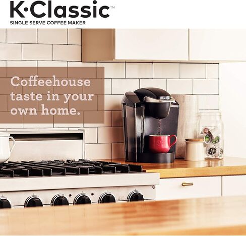 Keurig K-Classic Single-Serve Kup Pod Coffee Maker-K50-Black (متجدد) in Kuwait