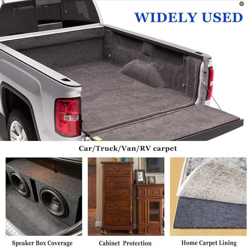 72" Lx78 W Gray Speaker Box Carpet Fabric, Dustproof and Durable Car Carpet for Old Speker,Sub Box,Auto,Boat,Home Cabinet,Cover (Gray, 72inchx78inch) in Saudi Arabia