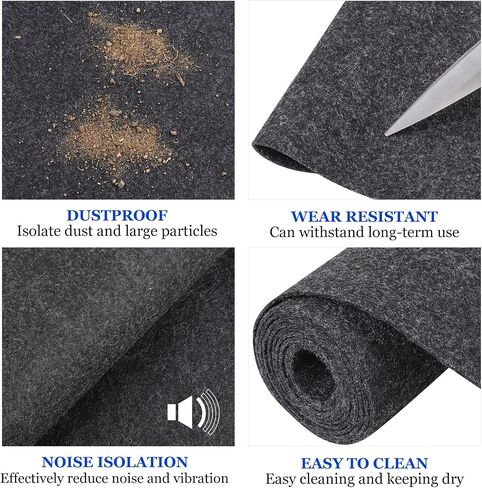 72" Lx78 W Gray Speaker Box Carpet Fabric, Dustproof and Durable Car Carpet for Old Speker,Sub Box,Auto,Boat,Home Cabinet,Cover (Gray, 72inchx78inch) in Saudi Arabia