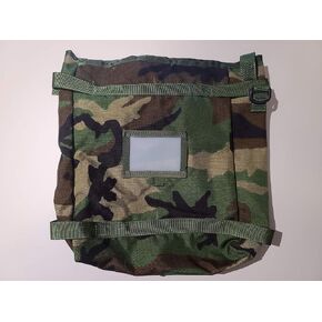 أنظمة الدفاع المتخصصة ~ Molle II Woodland Camo Radio Pouch Pack Bag ~ فائض القضية العسكرية USGI in Kuwait