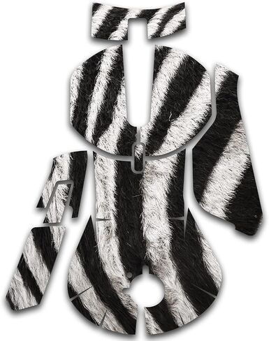 Mayyskins الجلد متوافق مع فولاذ منافسة 5 ألعاب الماوس - zebra المقربة | غلاف الالتفاف الواقي ، الدائم ، والفريد من نوعه | من السهل تطبيق الأنماط وإزالتها وتغييرها | صنع في الولايات المتحدة in Saudi Arabia