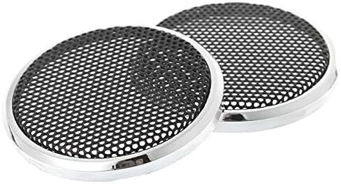 Flushbay 2PCS 3" Speaker Grill Covers, Round Speaker Grill Protective Cover Guard Protector, Speaker Decorative Circle,Car Speaker Subwoofer Horn Cover (3 inch) in Kuwait