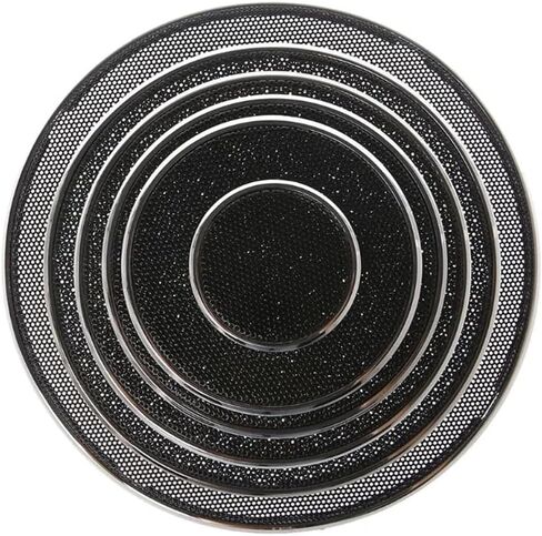 Flushbay 2PCS 3" Speaker Grill Covers, Round Speaker Grill Protective Cover Guard Protector, Speaker Decorative Circle,Car Speaker Subwoofer Horn Cover (3 inch) in Kuwait
