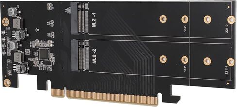 Quad M.2 NVME إلى PCIE 4.0 X16 عالية السرعة 4 محول بطاقة المنفذ للكمبيوتر الكمبيوتر الشخصي ، محول PCIE .0 X16 لـ 10 8 ، M.2 NVME SSDS ، in Kuwait