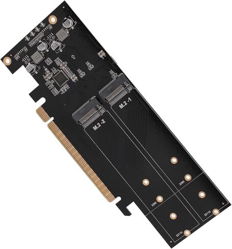 Quad M.2 NVME إلى PCIE 4.0 X16 عالية السرعة 4 محول بطاقة المنفذ للكمبيوتر الكمبيوتر الشخصي ، محول PCIE .0 X16 لـ 10 8 ، M.2 NVME SSDS ، in Kuwait
