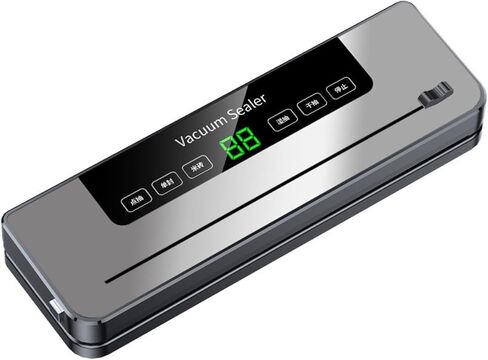 Sealer فراغ لتخزين الطعام - 120W الطاقة | عرض 30 سم الختم | تصميم ABS المدمجة | 110V - 240V الجهد | يتضمن 10 أكياس فراغ خالية من BPA | لفيديو سوس ، الحفاظ على الطعام الإعدادية in Saudi Arabia