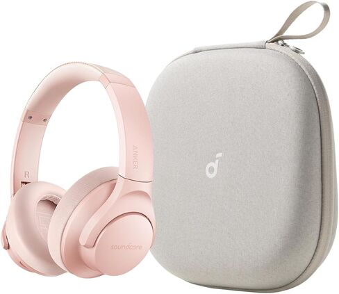 Soundcore Anker Life Q20 Hybrid Active Novening Headones ، مع علبة السفر ، اللاسلكي فوق سماعات Bluetooth الأذن ، وقت اللعب 60H ، صوت عالي الدقة ، باس عميق ، أكواب أذن رغوة الذاكرة in Kuwait