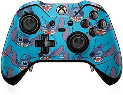 Skinit Decal Gaming Skin Compatible with Xbox One Elite Controller - Officially Licensed Disney Lilo and Stitch Stay Weird Design in Saudi Arabia