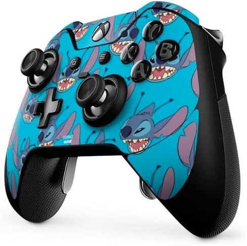 Skinit Decal Gaming Skin Compatible with Xbox One Elite Controller - Officially Licensed Disney Lilo and Stitch Stay Weird Design in Saudi Arabia