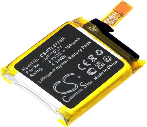 البطارية البديلة للتشغيل الأحفوري LTE PN: Fossil APP00277 300MAH / 1.14WH in Saudi Arabia