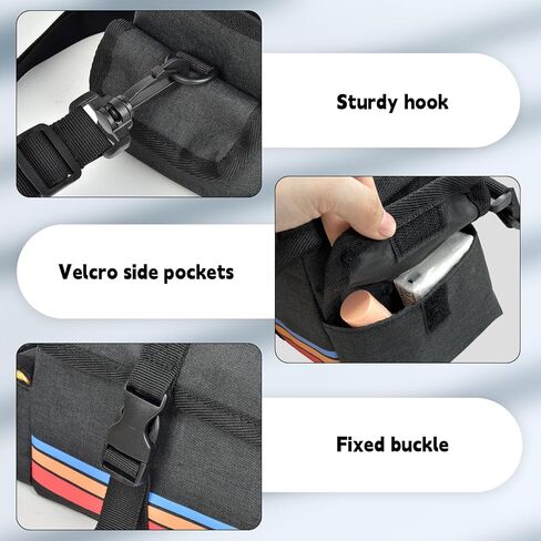 كاميرا محمولة تحمل حالة متوافقة مع Polaroid الآن 2nd/3rd Gen I-type/Now/Now+/OneStep 2 VF/ONESTEP+، حقيبة تخزين كاميرا كاميرا فورية مع جيوب شبكية للملحقات (حالة فقط) in Kuwait