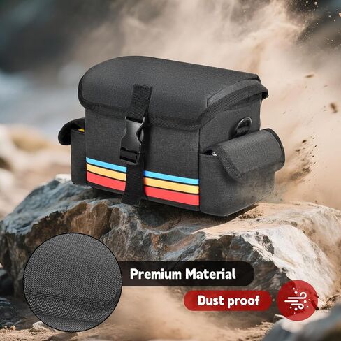كاميرا محمولة تحمل حالة متوافقة مع Polaroid الآن 2nd/3rd Gen I-type/Now/Now+/OneStep 2 VF/ONESTEP+، حقيبة تخزين كاميرا كاميرا فورية مع جيوب شبكية للملحقات (حالة فقط) in Kuwait