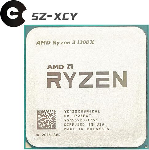 Zhanglili قوة الحوسبة القوية Ryzen 3 1300x R3 1300x 3.5 جيجاهرتز رباعي النواة معالج وحدة المعالجة المركزية yd130xbbm4kae socket AM4 Multithedged Computer Processor in Saudi Arabia