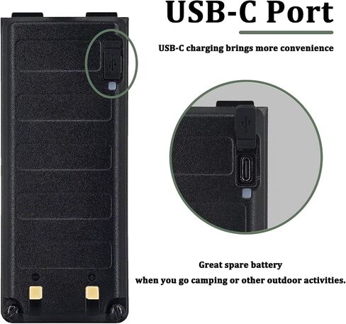 Baofeng 2 Pack UV-25 Battery 5200mAh BL-UV25 لـ UV-25 in Saudi Arabia