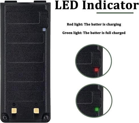 Baofeng 2 Pack UV-25 Battery 5200mAh BL-UV25 لـ UV-25 in Saudi Arabia