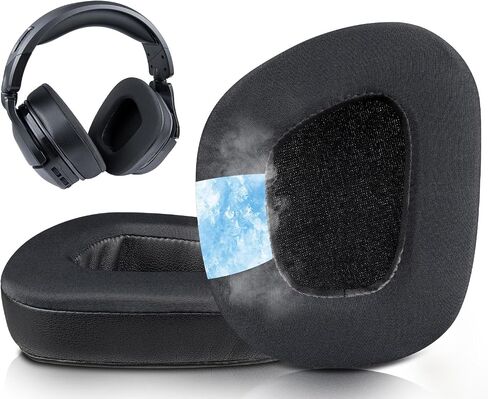 Soulwit Cooling -Gel Aypads استبدال لـ Turtle Beach Stealth 600 Gen 2 USB/MAX ، 600 Gen3 PC/PS/XB ، 500 XB سماعات اللاسلكية ، وسائد وسادة الأذن مع رغوة عزل الضوضاء - أسود in Saudi Arabia